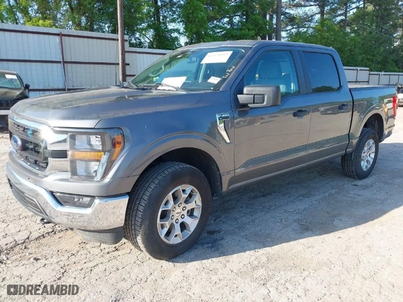 2023 Ford F-150 XL with VIN 1FTFW1E52PKE14334, listed as a IAAI auction lot 41971893 with 46,862 mi miles. Bid and sale history available at carsss.com. Image 2.