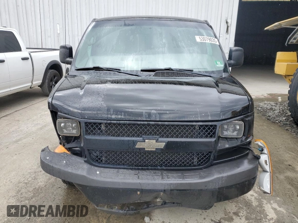 2013 Chevrolet Express Cargo with VIN 1GCSGAFX0D1161799, listed as a Copart auction lot 53079035 with 190,408 mi miles and Salvage Title. Bid and sale history available at DreamBid. Image 5.