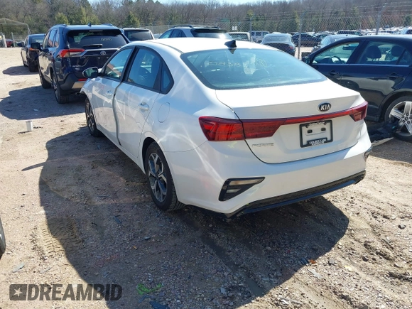 2021 Kia Forte LXS with VIN 3KPF24AD3ME396967, listed as a IAAI auction lot 41870838 with 10,046 mi miles and . Bid and sale history available at carsss.com. Image 3.