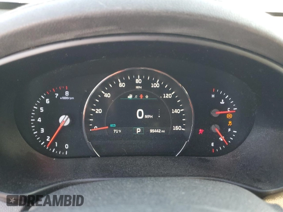2018 Kia Sorento EX with VIN 5XYPH4A15JG360947, listed as a Copart auction lot 43356255 with 95,442 mi miles and Salvage title. Bid and sale history available at DreamBid. Image 9.