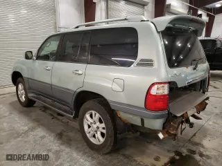 2004 Lexus LX 470 with VIN JTJHT00W843548361, listed as a Copart auction lot 76465204 with 257,543 mi miles and Salvage Title. Bid and sale history available at carsss.com. Image 2.