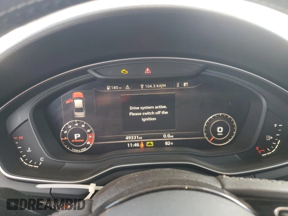 2019 Audi S4 Premium Plus z VIN WAUB4AF45KA067958, wystawiony jako Copart lot #53615835 z przebiegiem 49 331 mil mil oraz Czysty tytuł • Clean title. Historia ofert i sprzedaży dostępna na DreamBid. Obrazek 9.