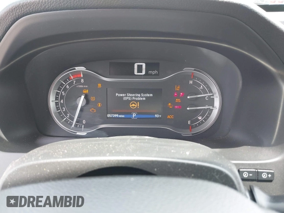 2020 Honda Ridgeline RTL with VIN 5FPYK3F51LB029859, listed as a IAAI auction lot 42462285 with 57,399 mi miles and . Bid and sale history available at DreamBid. Image 7.
