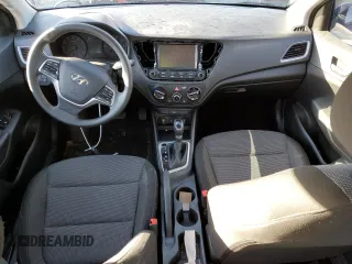 2020 Hyundai Accent SE with VIN 3KPC24A67LE122254, listed as a Copart auction lot 37227854 with 37,872 mi miles. Bid and sale history available at carsss.com. Image 8.