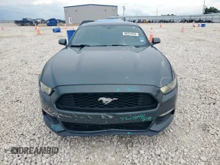 2015 Ford Mustang V6 with VIN 1FA6P8AM3F5328827, listed as a Copart auction lot 60254335 with 130,552 mi miles and Salvage title. Bid and sale history available at DreamBid. Image 5.