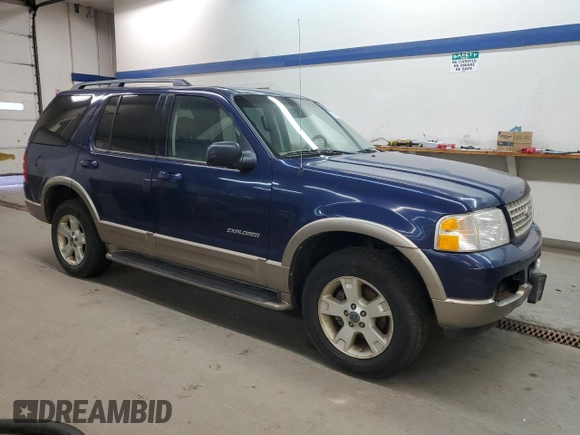 2004 Ford Explorer Eddie Bauer with VIN 1FMDU74W94UA74461, listed as a Copart auction lot 81628384 with 253,025 mi miles and Clean title. Bid and sale history available at DreamBid. Image 4.