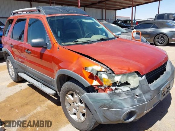 2006 Ford Escape XLT with VIN 1FMYU03186KA86260, listed as a IAAI auction lot 41912070 with 128,167 mi miles and . Bid and sale history available at DreamBid. Image 1.