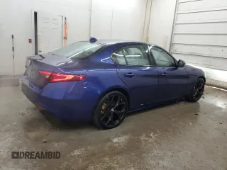2020 Alfa Romeo Giulia with VIN ZARFAMAN1L7637425, listed as a Copart auction lot 48060025 with 31,083 mi miles and Clean title. Bid and sale history available at DreamBid. Image 3.