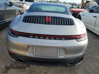 2020 Porsche 911 Carrera S with VIN WP0CB2A97LS263546, listed as a Copart auction lot 75195014 with 0 mi miles and Salvage Title. Bid and sale history available at carsss.com. Image 6.