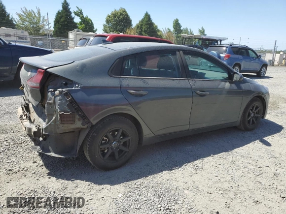 2022 Hyundai Ioniq Blue with VIN KMHC65LC7NU274788, listed as a Copart auction lot 61217164 with 75,317 mi miles and Salvage Title. Bid and sale history available at DreamBid. Image 3.