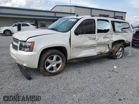 2012 Chevrolet Suburban LTZ with VIN 1GNSKKE7XCR288587, listed as a Copart auction lot 58721725 with 234,900 mi miles and Salvage title. Bid and sale history available at DreamBid. Image 1.