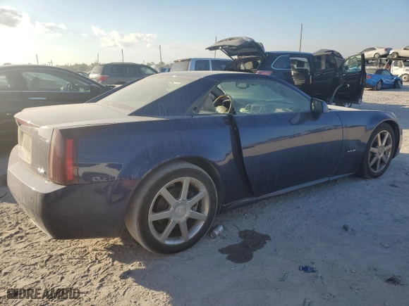 2004 Cadillac XLR with VIN 1G6YV34A245601818, listed as a Copart auction lot 43579195 with NaN miles and Salvage Title. Bid and sale history available at carsss.com. Image 3.
