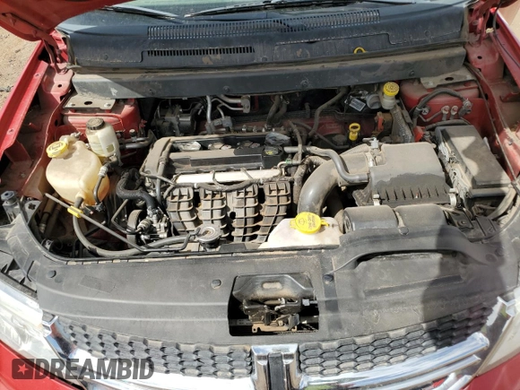 2015 Dodge Journey American Value with VIN 3C4PDCABXFT728487, listed as a Copart auction lot 69199513 with Not Provided miles and Clean Title. Bid and sale history available at DreamBid. Image 11.