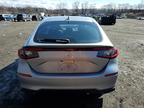 2023 Honda Civic Sport with VIN 19XFL2H80PE004879, listed as a Copart auction lot 49719945 with 22,958 mi miles and Salvage Title. Bid and sale history available at DreamBid. Image 6.