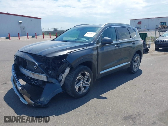 2022 Hyundai Santa Fe SEL z VIN 5NMS2DAJ2NH388129, wystawiony jako IAAI lot #42254168 z przebiegiem 46 780 mil mil oraz . Historia ofert i sprzedaży dostępna na DreamBid. Obrazek 17.
