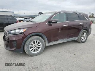 2020 Kia Sorento LX with VIN 5XYPG4A37LG659928, listed as a Copart auction lot 46437335 with 109,802 mi miles and Salvage Title. Bid and sale history available at carsss.com. Image 1.