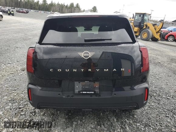 2025 MINI Countryman S with VIN WMZ23GA00S7P60432, listed as a Copart auction lot 53447665 with 6,456 mi miles and Salvage title. Bid and sale history available at DreamBid. Image 6.
