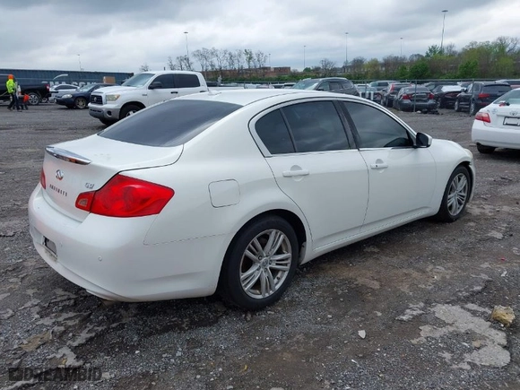 2010 Infiniti G37 Sedan Journey with VIN JN1CV6APXAM202631, listed as a IAAI auction lot 41983983 with 1 mi miles. Bid and sale history available at carsss.com. Image 4.