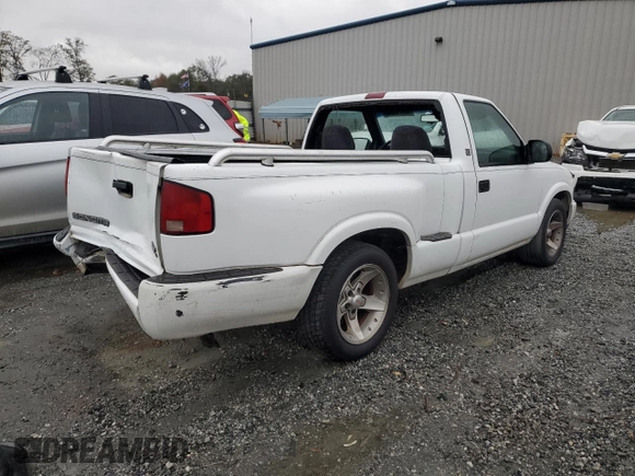 2001 GMC Sonoma SL with VIN 1GTCS145418119062, listed as a Copart auction lot 80579954 with 76,295 mi miles and Salvage Title. Bid and sale history available at carsss.com. Image 3.