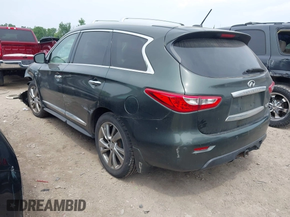 2014 Infiniti QX60 z VIN 5N1AL0MM4EC505517, wystawiony jako IAAI lot #42688884 z przebiegiem 140 878 mil mil oraz . Historia ofert i sprzedaży dostępna na DreamBid. Obrazek 3.