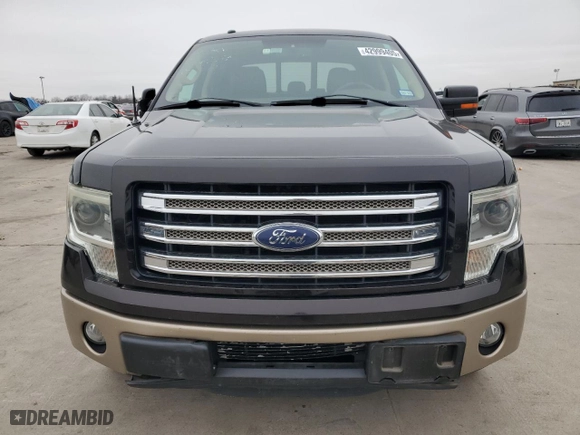 2013 Ford F-150 XL with VIN 1FTFW1CT2DKD94955, listed as a Copart auction lot 42999405 with 161,971 mi miles and Salvage Title. Bid and sale history available at carsss.com. Image 5.
