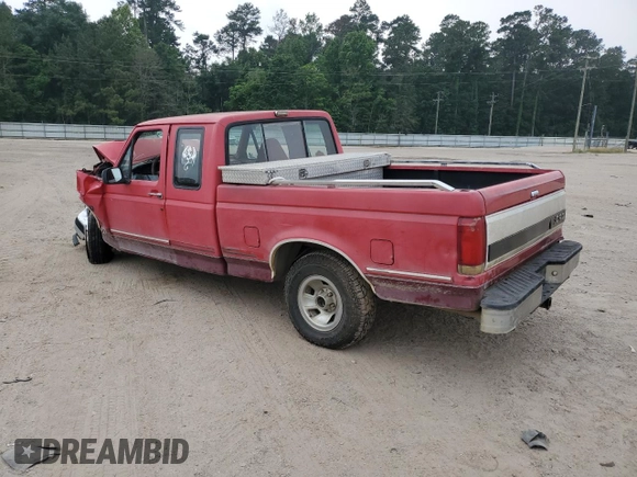 1992 Ford F-150 with VIN 1FTEX15N8NKB89925, listed as a Copart auction lot 62930744 with Not Provided miles and Salvage Title. Bid and sale history available at carsss.com. Image 2.