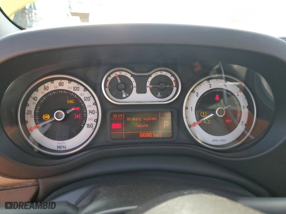 2014 FIAT 500L Trekking with VIN ZFBCFADH2EZ010973, listed as a Copart auction lot 85770304 with 66,861 mi miles and Salvage Title. Bid and sale history available at carsss.com. Image 9.