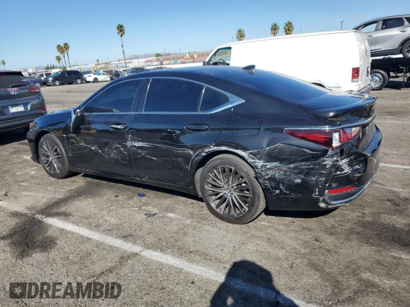 2023 Lexus ES with VIN 58ADA1C19PU035670, listed as a Copart auction lot 78781374 with 8,074 mi miles and Salvage Title. Bid and sale history available at carsss.com. Image 2.