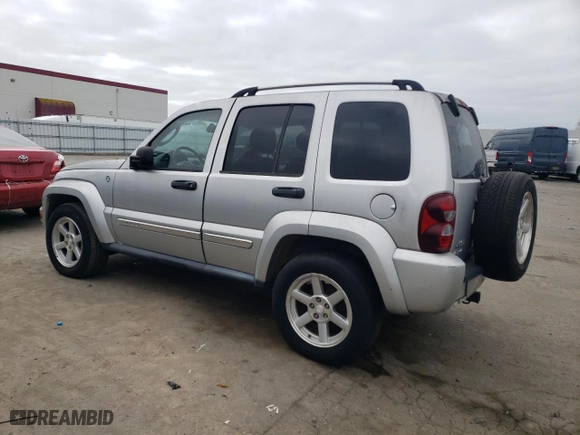 2007 Jeep Liberty Limited with VIN 1J4GL58K97W693550, listed as a Copart auction lot 43261305 with 180,696 mi miles and Clean Title. Bid and sale history available at carsss.com. Image 2.