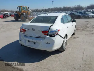 2013 Buick Verano Convenience Group with VIN 1G4PR5SK5D4226593, listed as a IAAI auction lot 41784130 with 177,454 mi miles and . Bid and sale history available at DreamBid. Image 4.