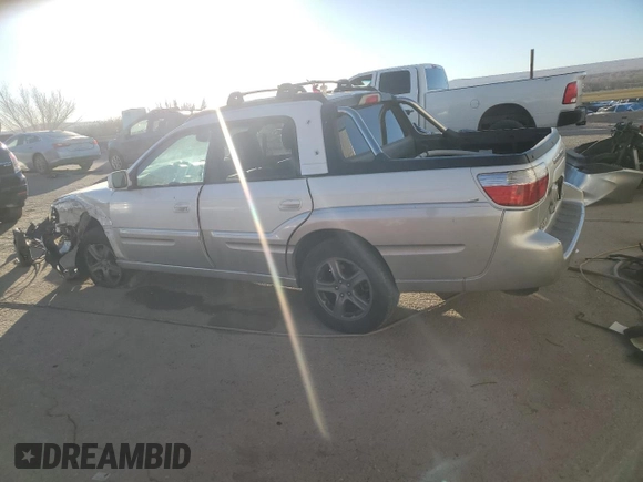 2005 Subaru Baja Turbo z VIN 4S4BT63C355101225, wystawiony jako Copart lot #41710535 z przebiegiem 201 697 mil mil oraz Szkody całkowita. Historia ofert i sprzedaży dostępna na DreamBid. Obrazek 2.