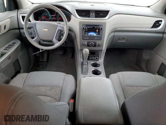 2017 Chevrolet Traverse LS with VIN 1GNKRFEDXHJ308125, listed as a Copart auction lot 60843655 with 139,892 mi miles and Salvage title. Bid and sale history available at DreamBid. Image 8.