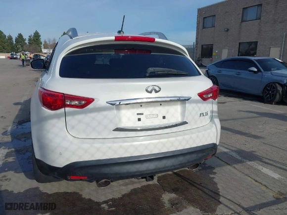 2010 Infiniti FX35 with VIN JN8AS1MW1AM857106, listed as a IAAI auction lot 41607648 with 64,427 mi miles. Bid and sale history available at carsss.com. Image 16.