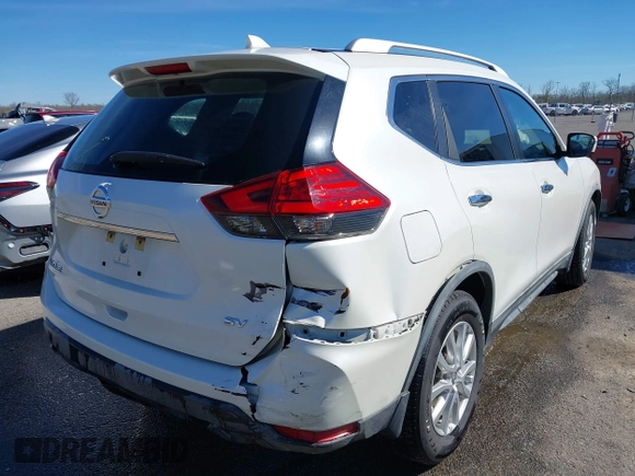 2017 Nissan Rogue S with VIN KNMAT2MT8HP608721, listed as a IAAI auction lot 41705227 with 147,480 mi miles and . Bid and sale history available at DreamBid. Image 4.