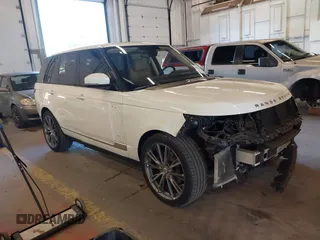 2016 Land Rover Range Rover with VIN SALGR2PF4GA313785, listed as a IAAI auction lot 42383689 with 81,836 mi miles and . Bid and sale history available at DreamBid. Image 1.