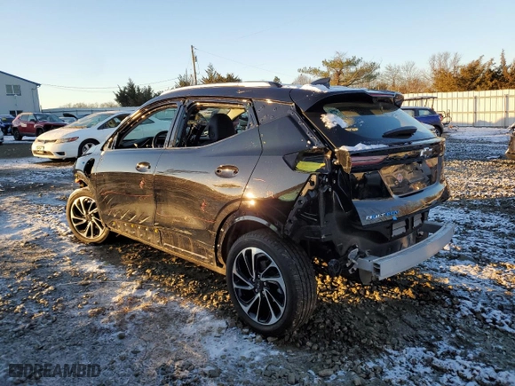 2022 Chevrolet Bolt EUV Premier with VIN 1G1FZ6S0XN4117545, listed as a Copart auction lot 86611474 with 33,105 mi miles and Salvage Title. Bid and sale history available at carsss.com. Image 2.
