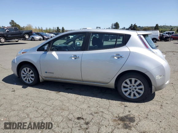 2017 Nissan LEAF SV with VIN 1N4BZ0CP8HC302191, listed as a Copart auction lot 52509755 with 58,852 mi miles and Salvage title. Bid and sale history available at DreamBid. Image 2.