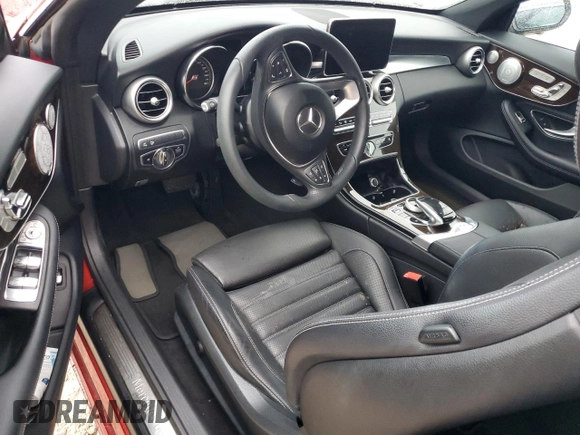 2018 Mercedes-Benz C 300 with VIN WDDWK4JB3JF720831, listed as a Copart auction lot 74692694 with Not Provided miles and Non Repairable. Bid and sale history available at DreamBid. Image 8.