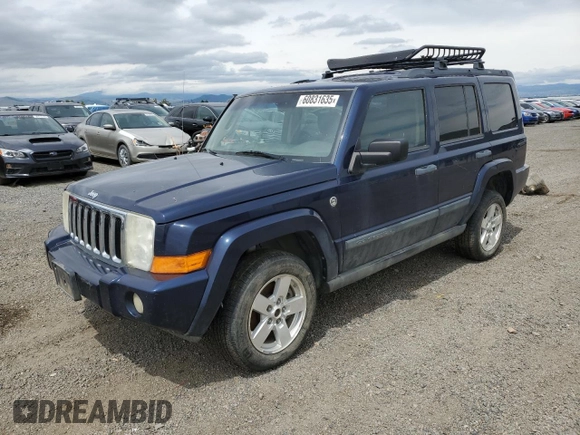 2006 Jeep Commander with VIN 1J8HG48N96C179080, listed as a Copart auction lot 60831635 with 201,515 mi miles and Clean title. Bid and sale history available at DreamBid. Image 1.