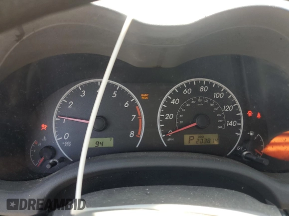 2010 Toyota Corolla с VIN 1NXBU4EE0AZ338948, выставлен на аукционе Copart как лот 60233315 с пробегом 203 814 миль миль и Списание • Salvage title. История ставок и продаж доступна на DreamBid. Изображение 9.