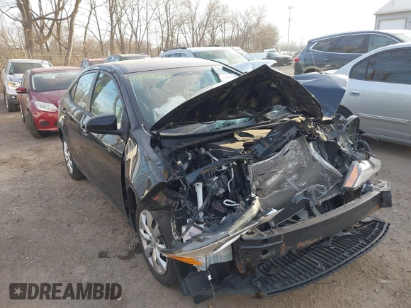 2015 Toyota Corolla L with VIN 2T1BURHE1FC420950, listed as a IAAI auction lot 41837213 with 55,918 mi miles and . Bid and sale history available at DreamBid. Image 1.