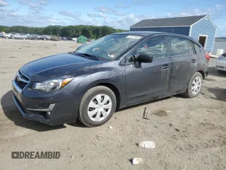 2016 Subaru Impreza 2.0i with VIN JF1GPAA60G8330578, listed as a Copart auction lot 61375985 with 27,329 mi miles and Salvage title. Bid and sale history available at DreamBid. Image 1.