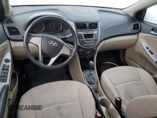 2016 Hyundai Accent SE with VIN KMHCT4AE1GU079702, listed as a Copart auction lot 74000593 with 89,614 mi miles. Bid and sale history available at carsss.com. Image 8.