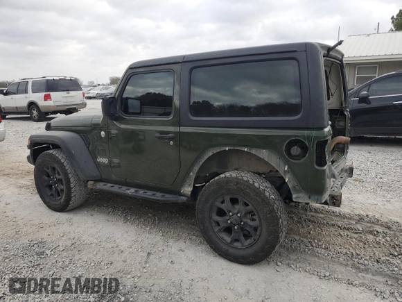 2021 Jeep Wrangler Sport with VIN 1C4GJXAN7MW535201, listed as a Copart auction lot 78378014 with 64,384 mi miles and Salvage Title. Bid and sale history available at DreamBid. Image 2.