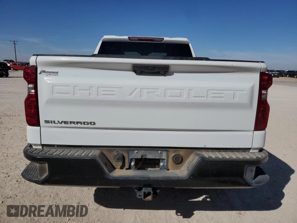 2022 Chevrolet Silverado 1500 Work Truck with VIN 1GCRDAED7NZ506084, listed as a Copart auction lot 44052965 with 137,013 mi miles and Clean Title. Bid and sale history available at DreamBid. Image 6.