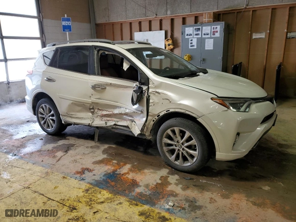 2017 Toyota RAV4 Limited with VIN 2T3DFREV5HW540458, listed as a Copart auction lot 45968535 with 157,782 mi miles and Salvage Title. Bid and sale history available at carsss.com. Image 4.