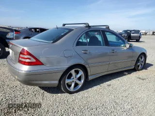 2006 Mercedes-Benz C 230 Sport with VIN WDBRF52H26A869299, listed as a Copart auction lot 63820245 with 264,629 mi miles and Salvage title. Bid and sale history available at DreamBid. Image 3.