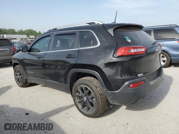 2018 Jeep Cherokee Latitude Tech Connect z VIN 1C4PJLCB8JD537025, wystawiony jako Copart lot #56568695 z przebiegiem 149 071 mil mil oraz Szkoda całkowita • Salvage title. Historia ofert i sprzedaży dostępna na DreamBid. Obrazek 2.