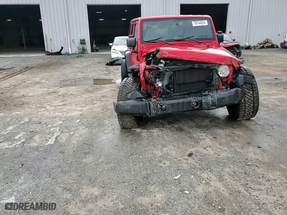 2017 Jeep Wrangler Unlimited Sport with VIN 1C4BJWDG8HL520540, listed as a Copart auction lot 79744854 with 99,989 mi miles and Non Repairable. Bid and sale history available at carsss.com. Image 15.