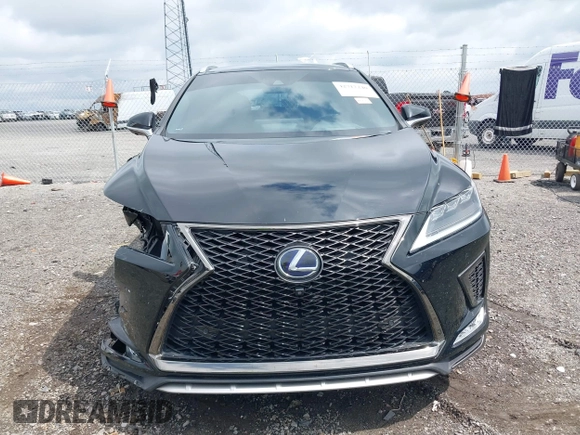 2020 Lexus RX 450h F Sport Performance with VIN 2T2YGMDA0LC044417, listed as a IAAI auction lot 42717240 with 86,633 mi miles and . Bid and sale history available at DreamBid. Image 12.